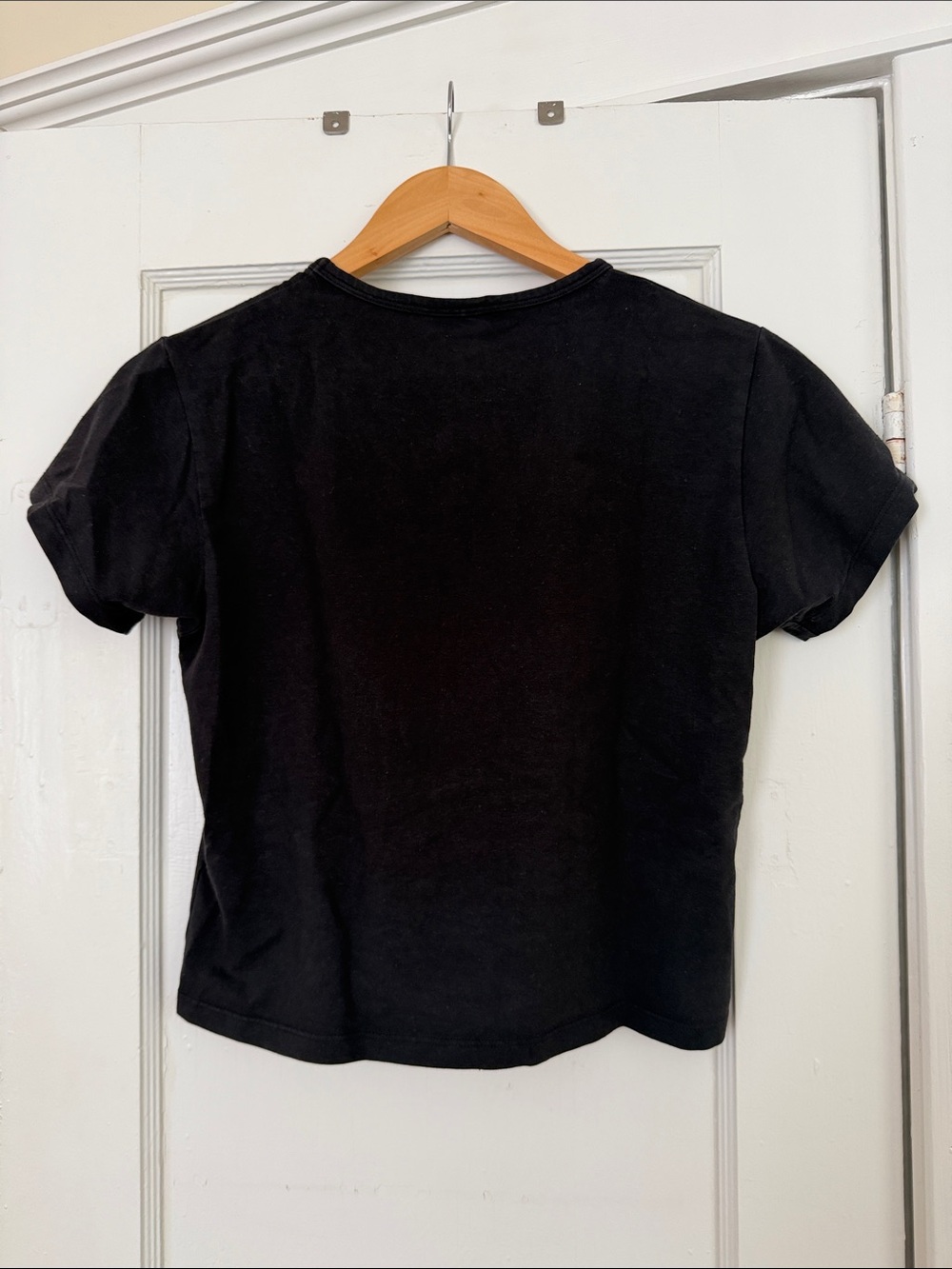 Jungmaven Cropped Black Tee Large - Picture 3 of 3